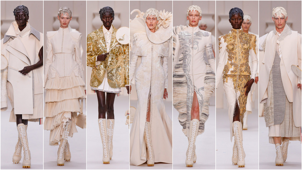 Championing Couture: Thom Browne’s Olympic-Inspired Collection Shines at Fall/ Winter 2024 Show