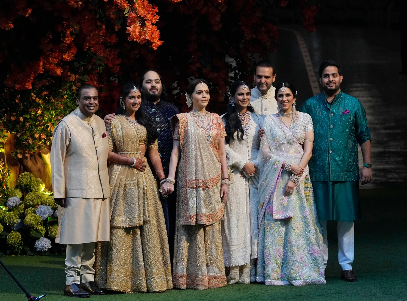 Glamour and Grandeur: The Extravagant Guest Fashion at the Ambani Wedding