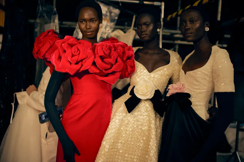 Richard Quinn Fall 2025: A Snow-Dusted Love Letter to London