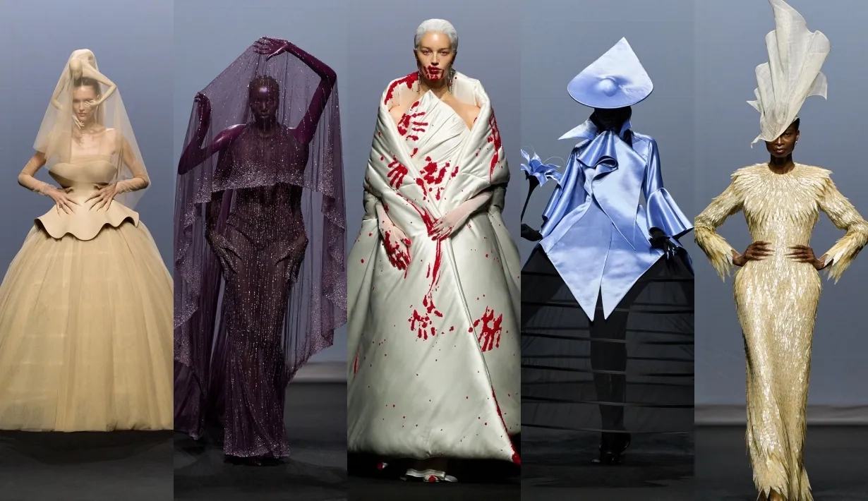 Robert Wun Fall 2025 Couture: A Haunting Exploration of Transformation and Identity