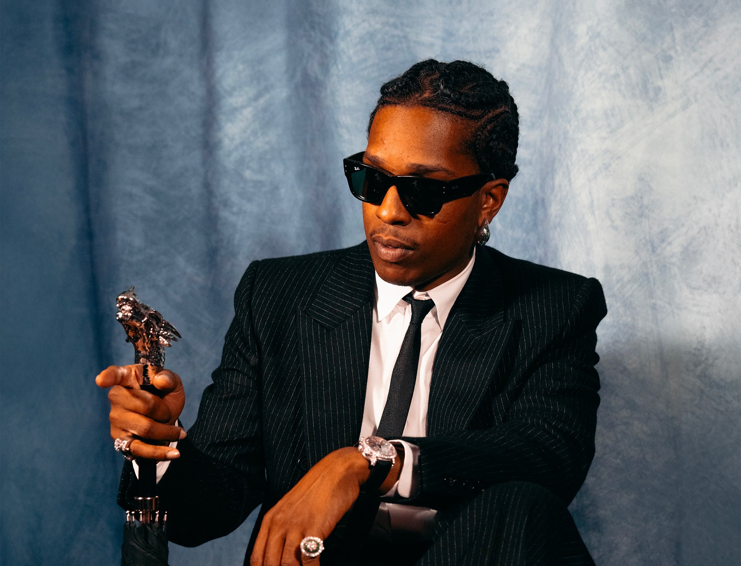 A$AP Rocky Named Ray-Ban’s First Creative Director, Launches Blacked Out Collection